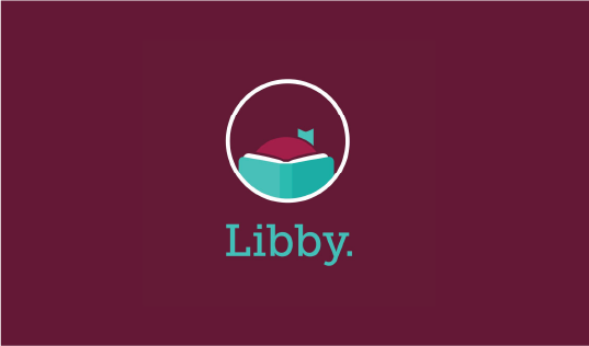 Libby logo for free access to eBooks, audiobooks, magazines, and graphic novels.