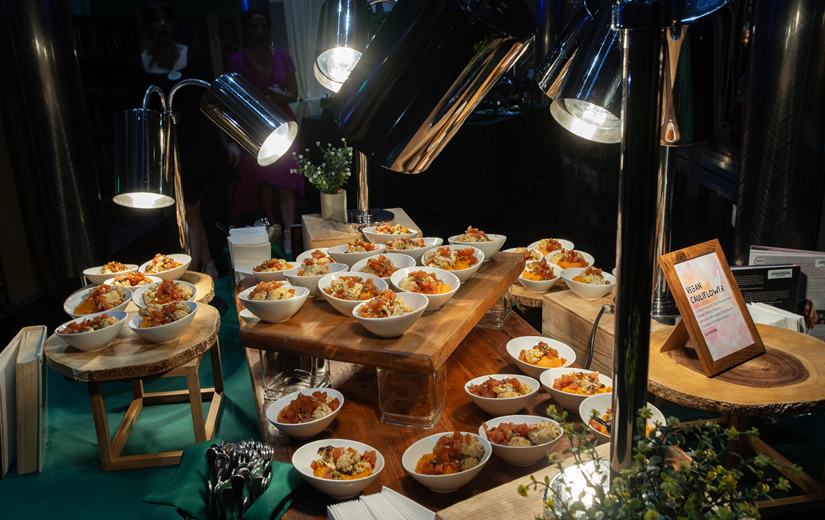Colorful food at Gala.