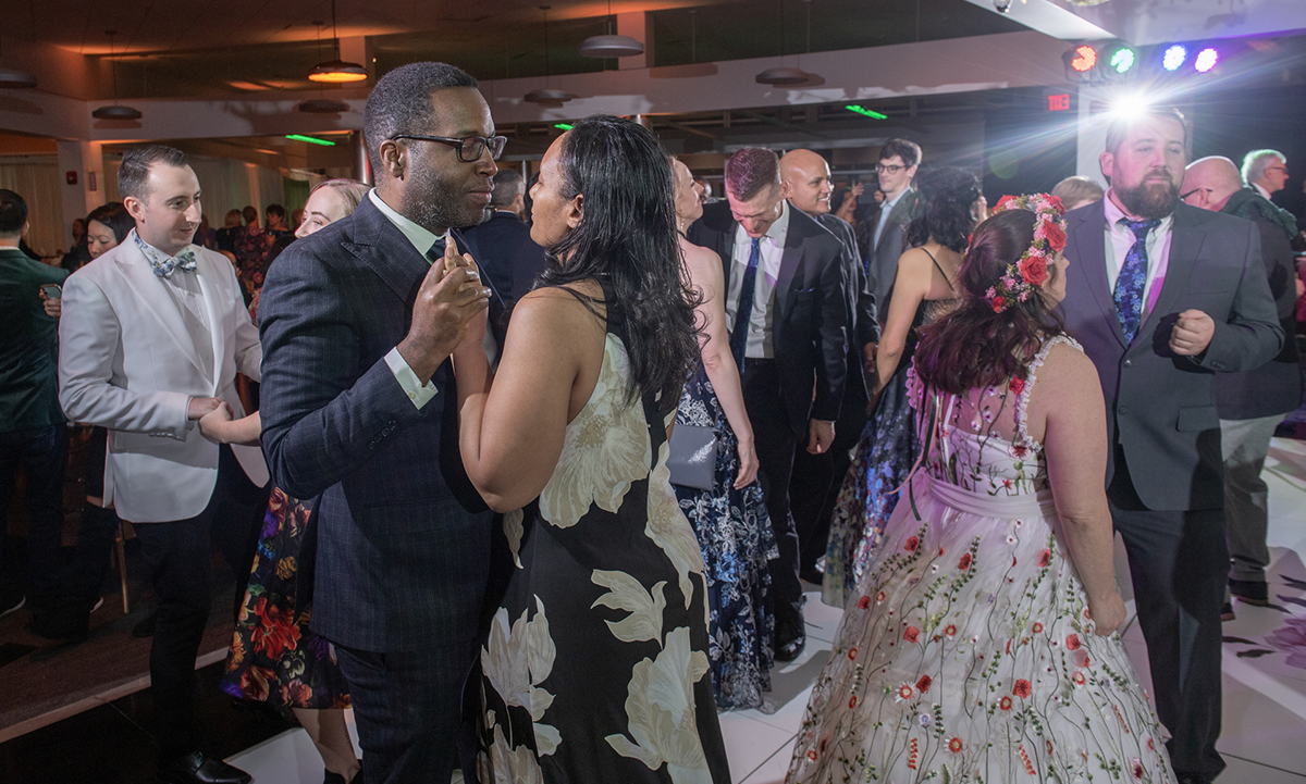 dance floor at gala.