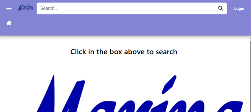 The user interface showing the search bar in in SHAREit